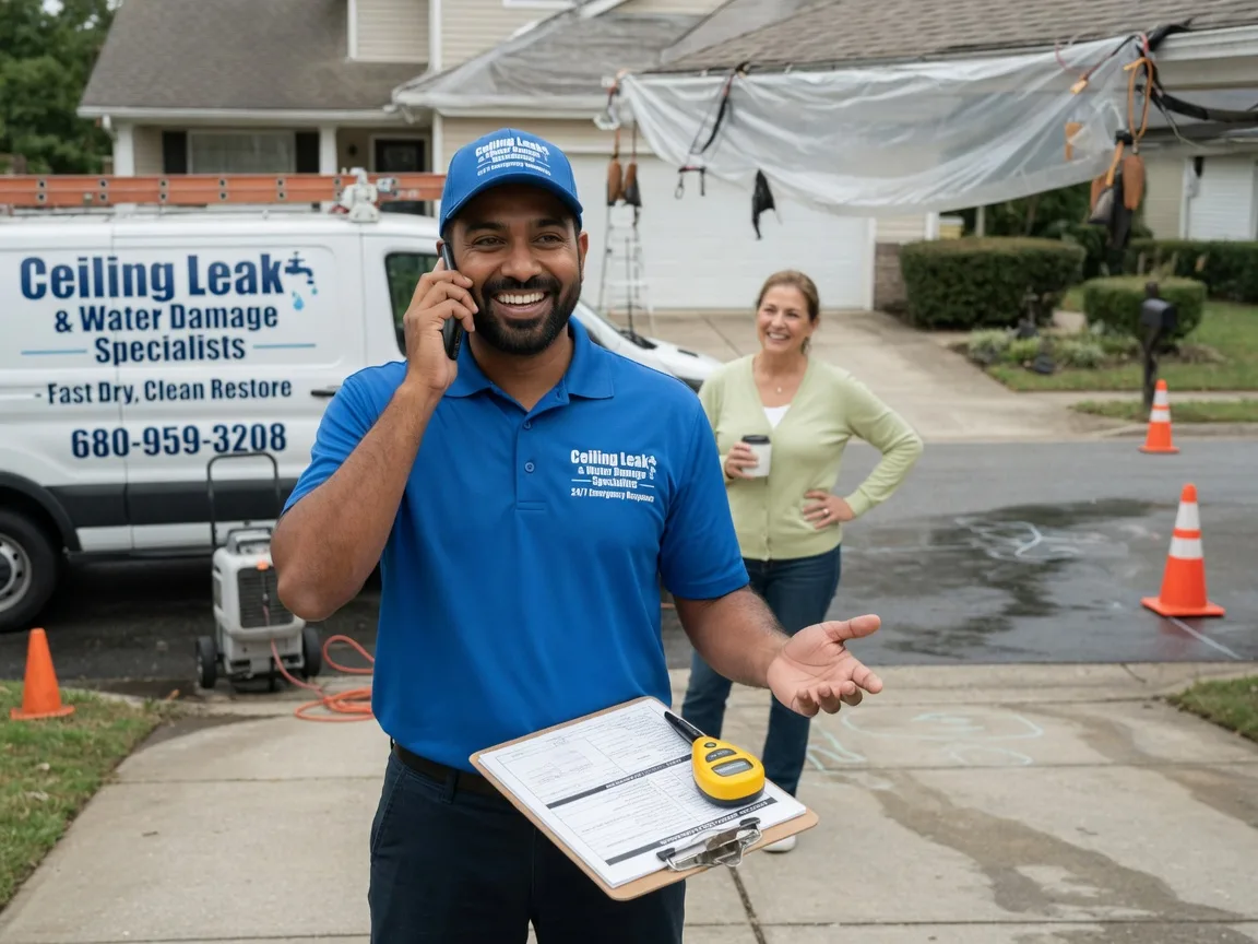 Ceiling Leak Cleanup Gila, NM FAQs